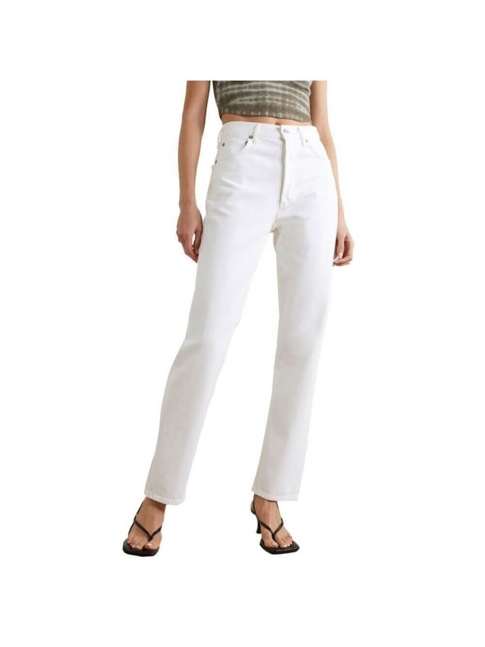 GAP Crisp White 'Perfect Boot" Jeans